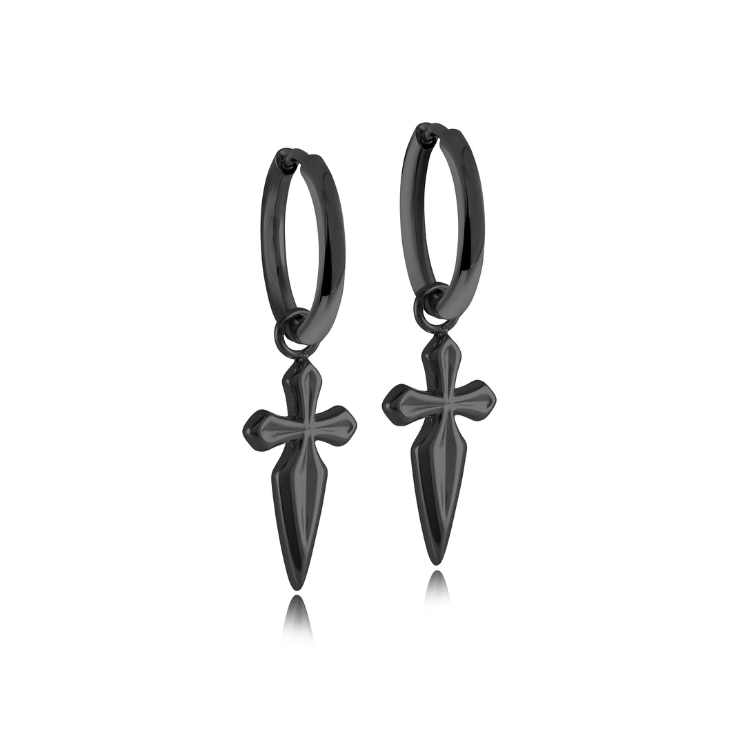 Dagger Steel Earrings