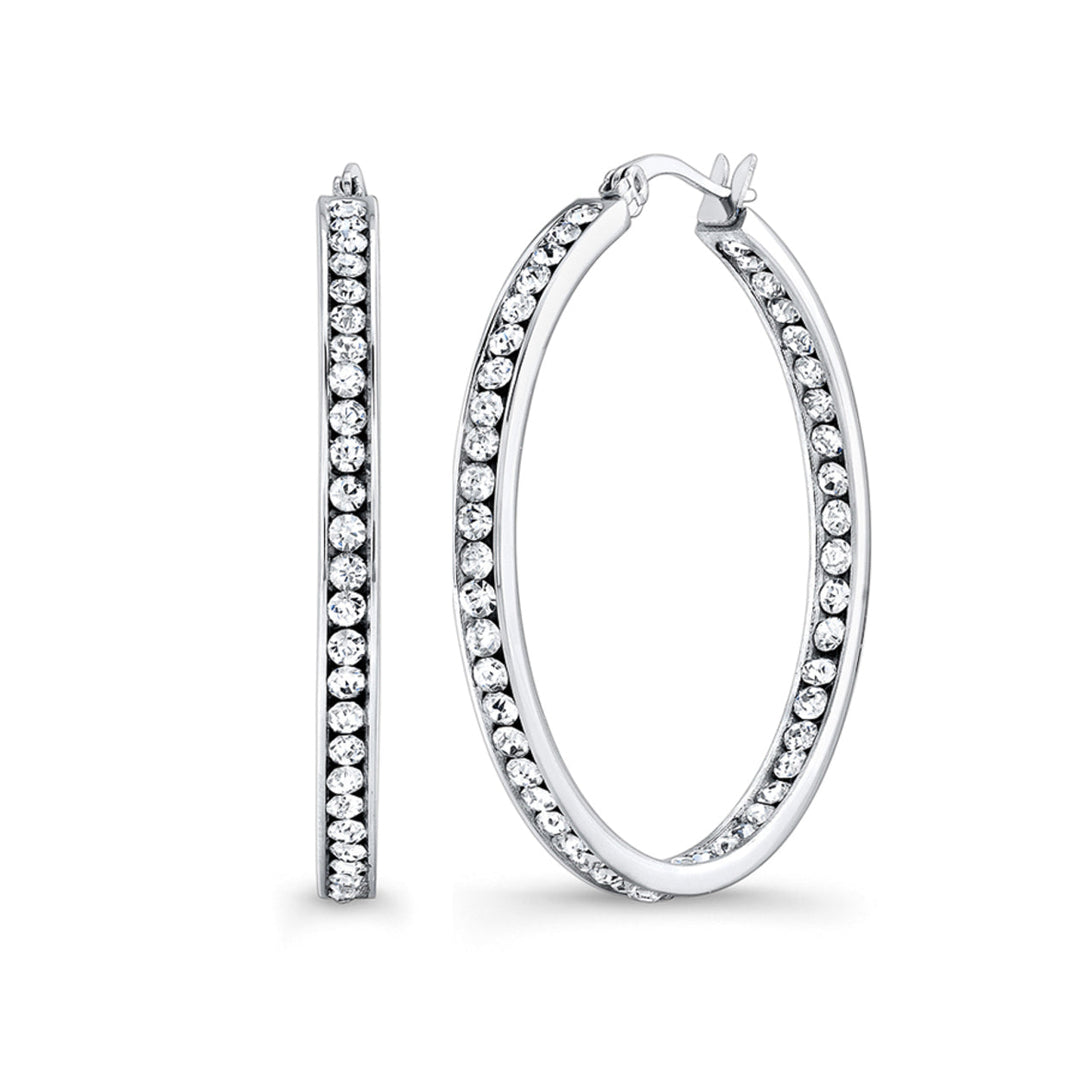 40MM INSIDE-OUT CZ HOOPS
