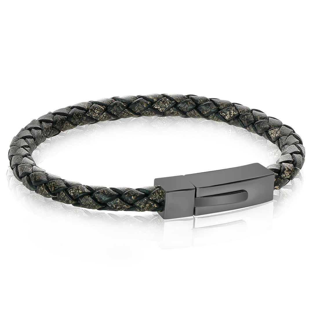 Leather Textured Bracelet