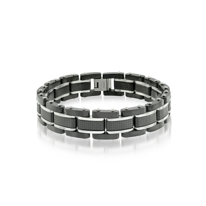 Textured Steel Bracelet