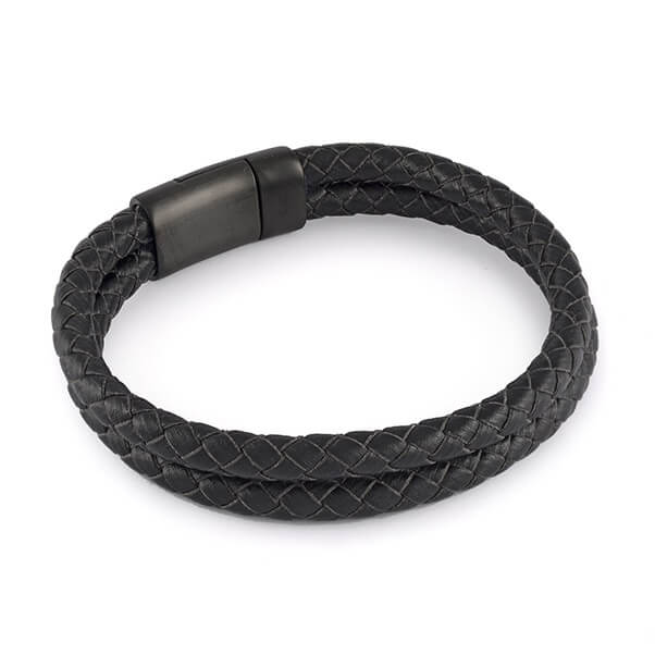6mm Double Leather Bracelet