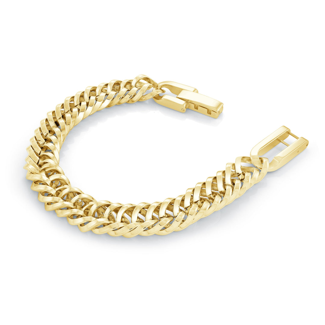 11.5M Double Curb Link Bracelet