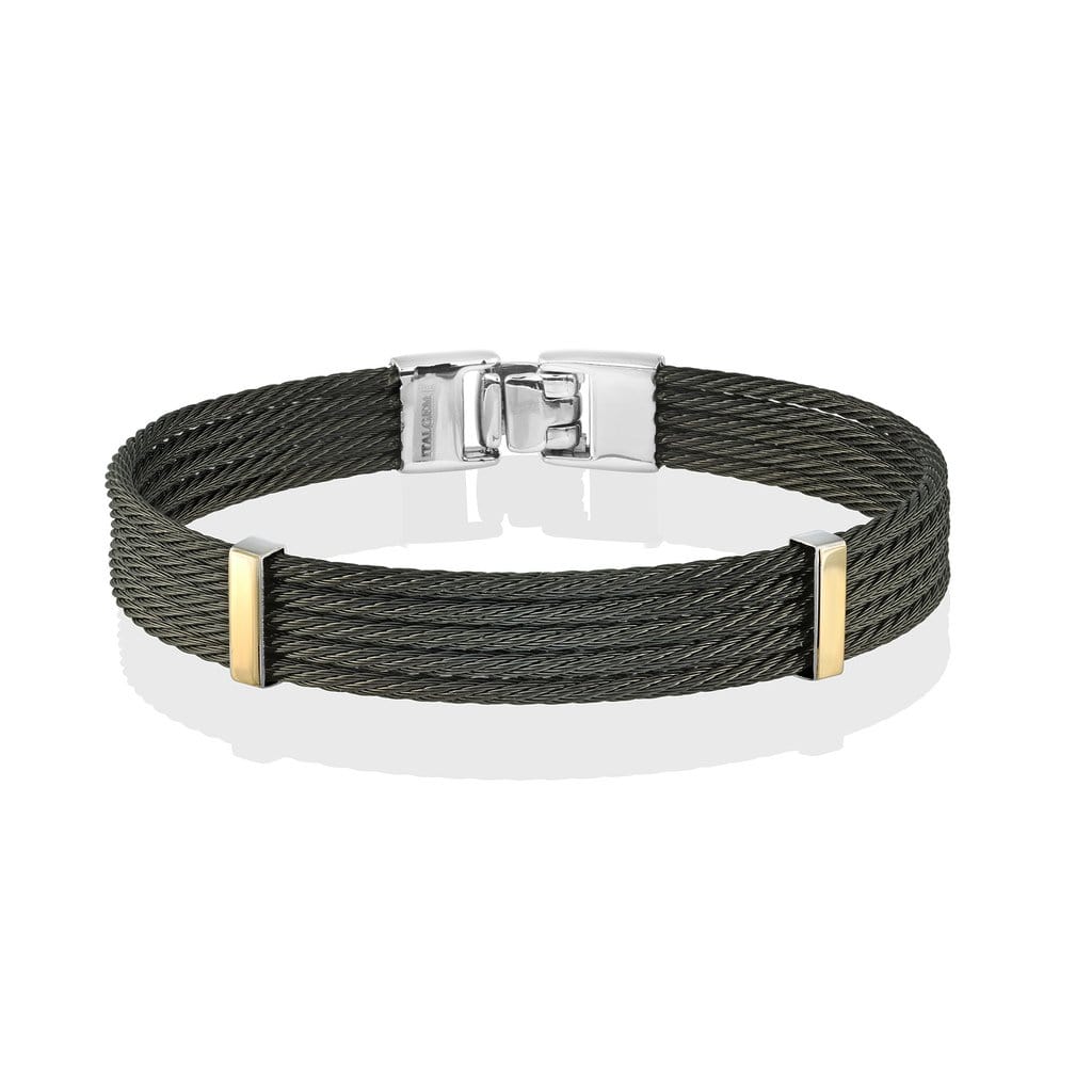5 Row Cable Bracelet