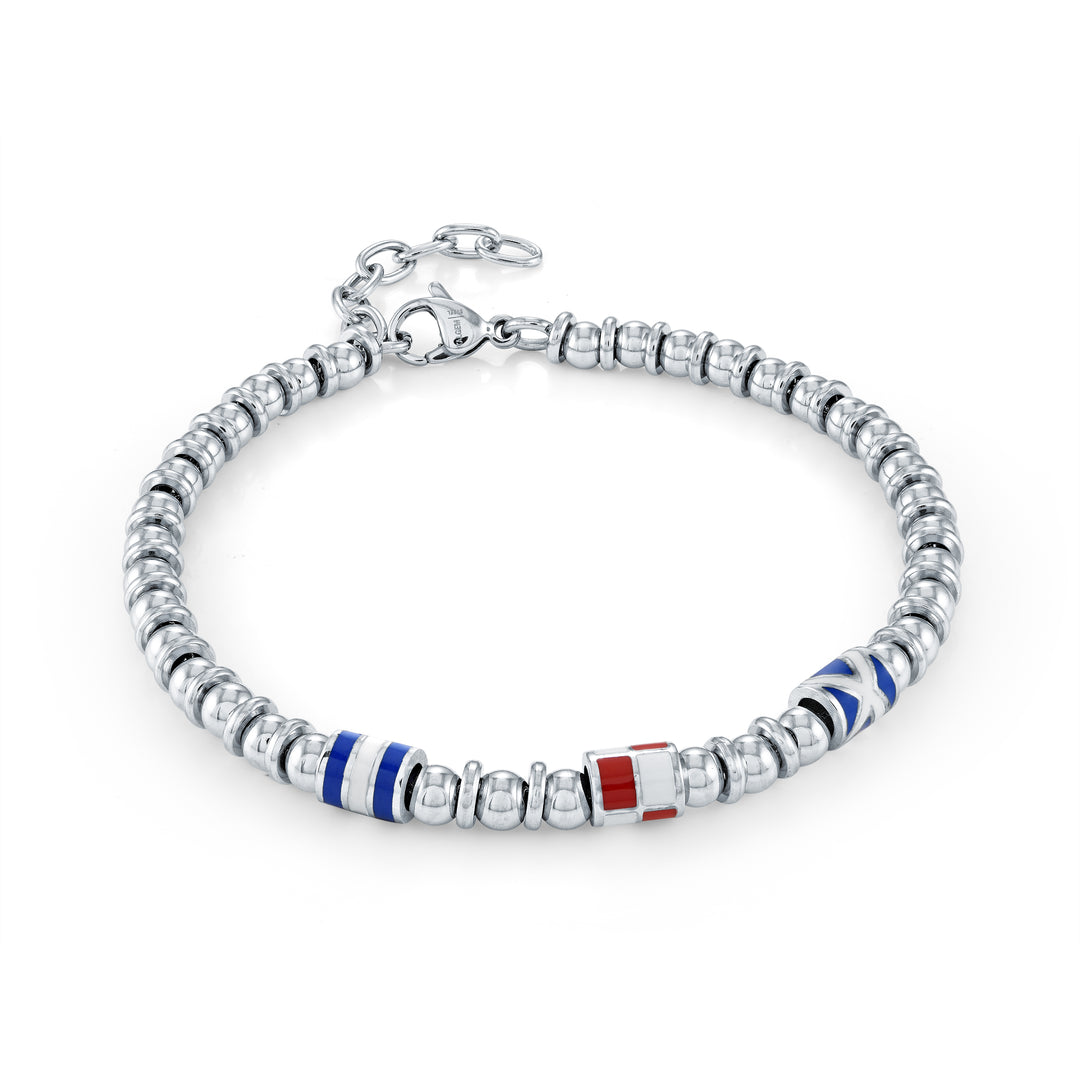 Nautical Flags Enamel Bracelet