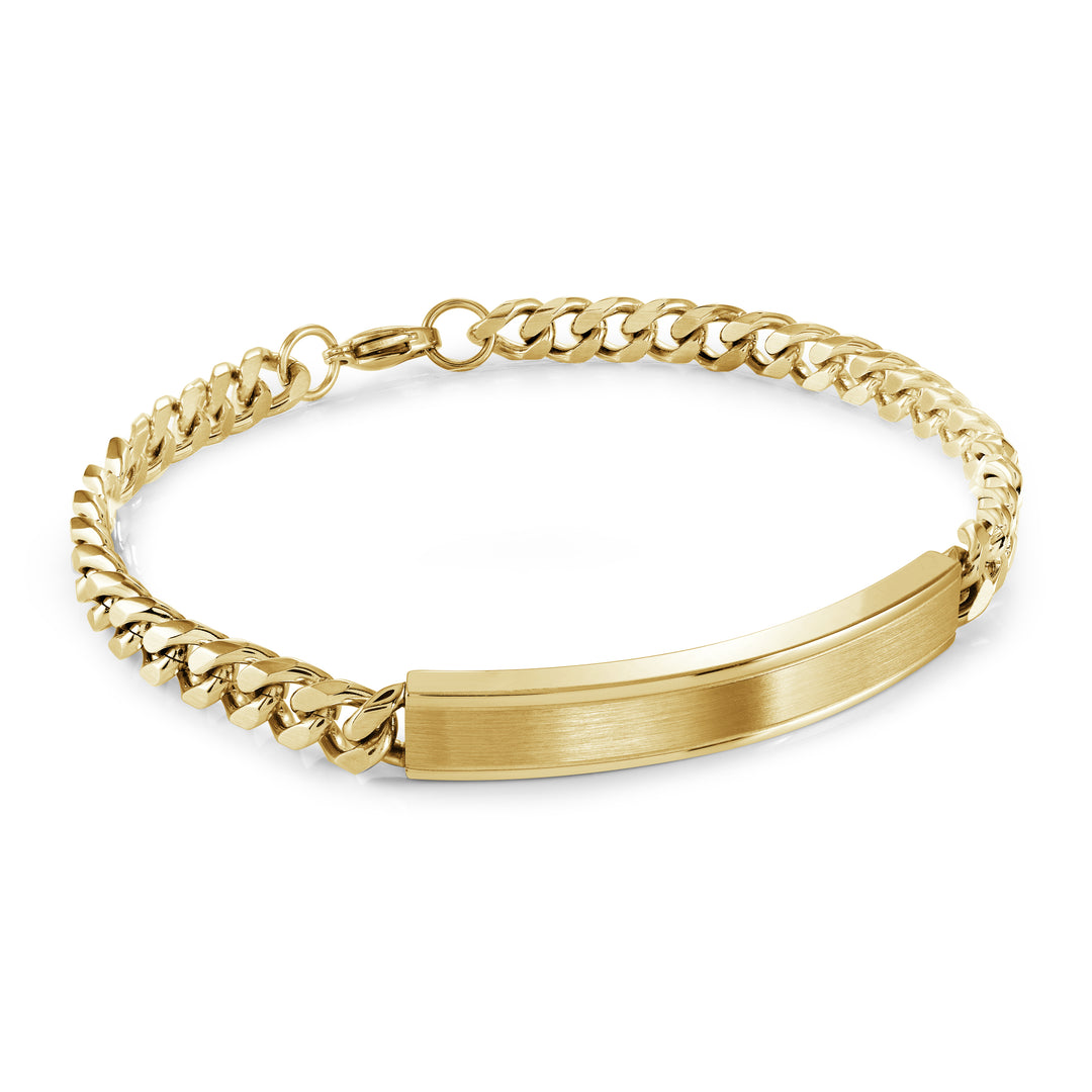 6mm Id-Plate Curb Bracelet