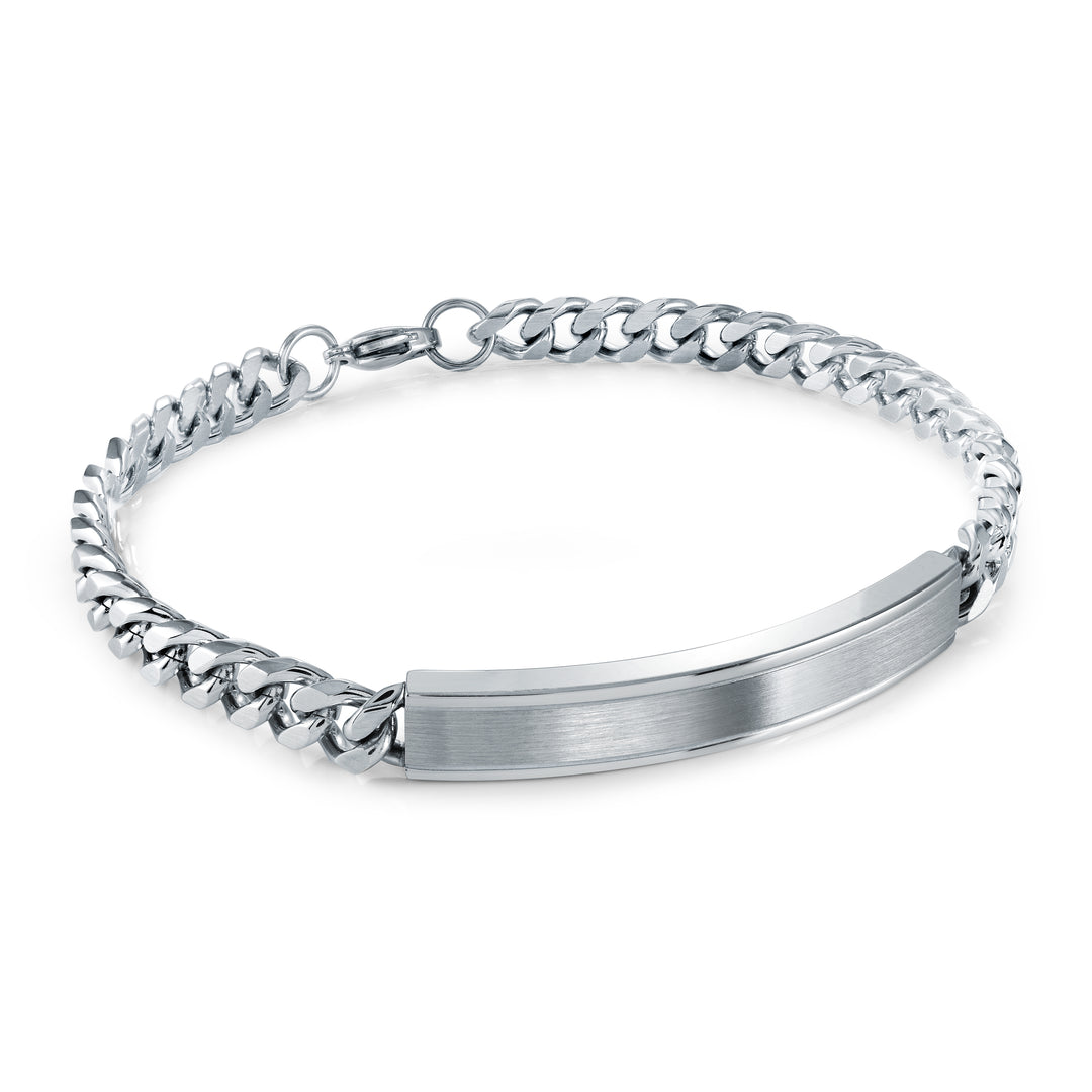 6mm Id-Plate Curb Bracelet
