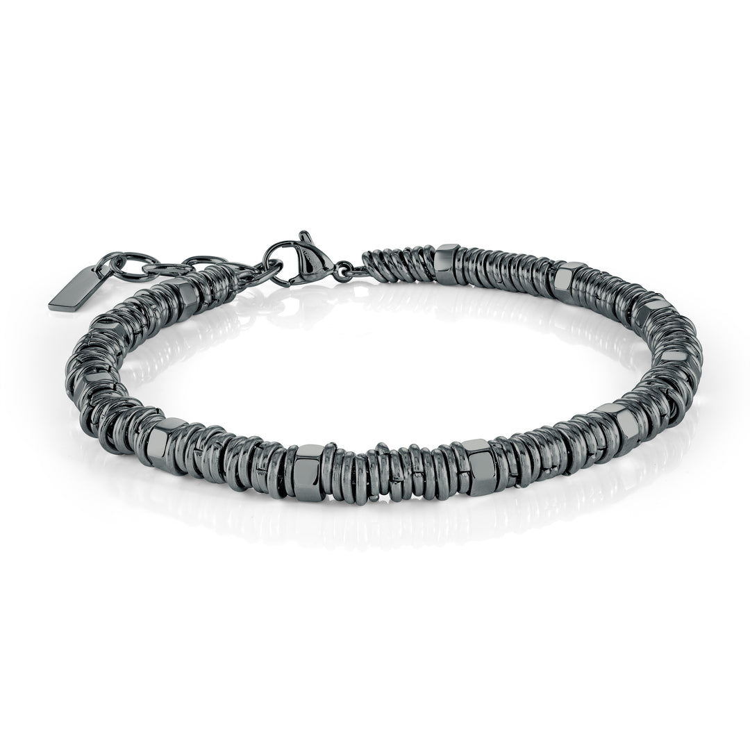 5mm Ring Beads Steel Bracelet