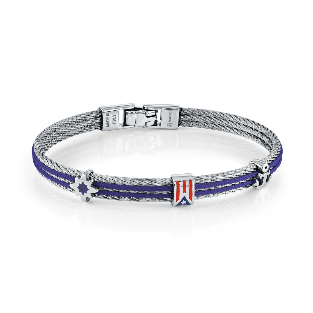 Puerto Rico Cable Cord Bracelet