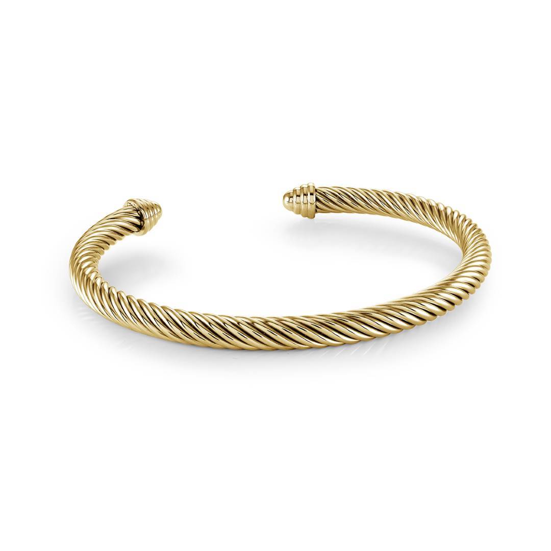 5mm Open Cuff Weave Bracelet