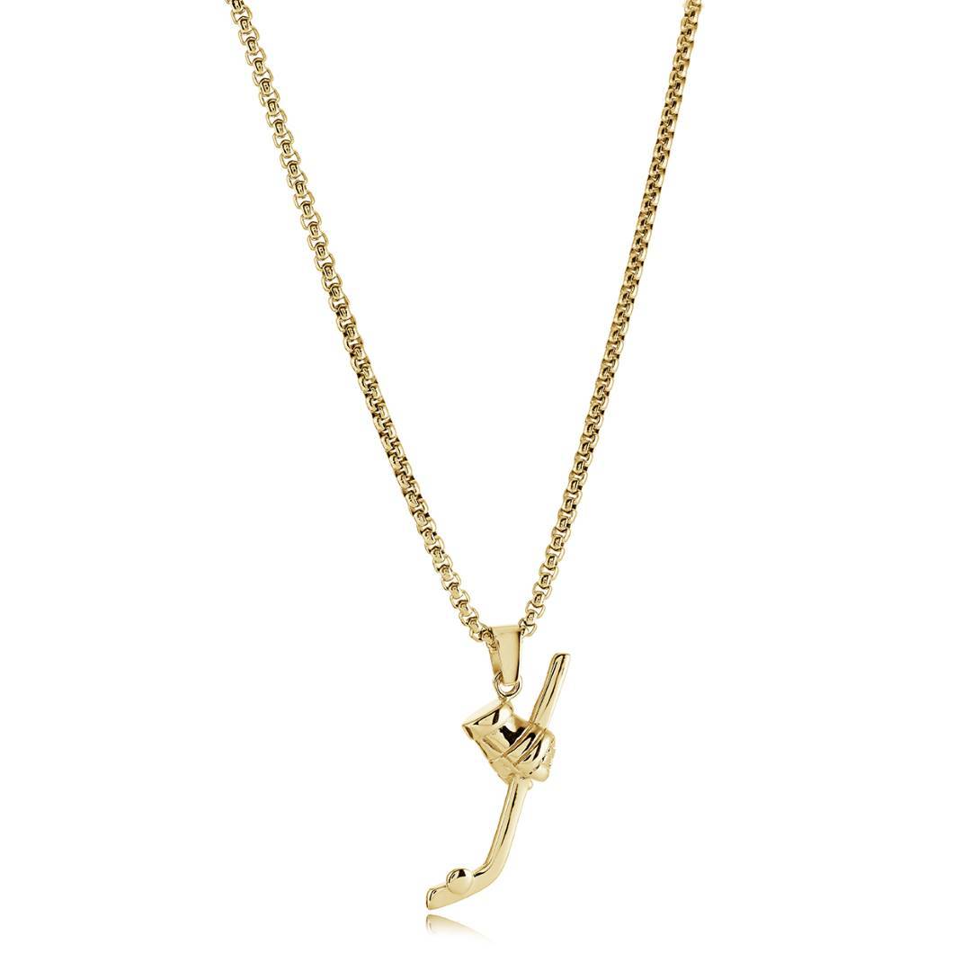 Hockey Stick and Glove Pendant