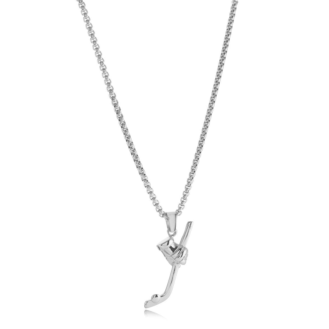 Hockey Stick and Glove Pendant