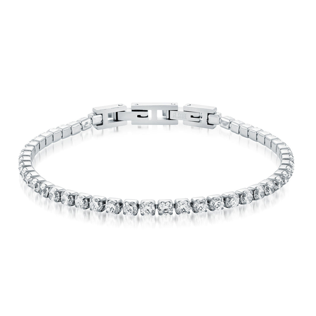 Tennis Bracelet Closed Clasp 3mm