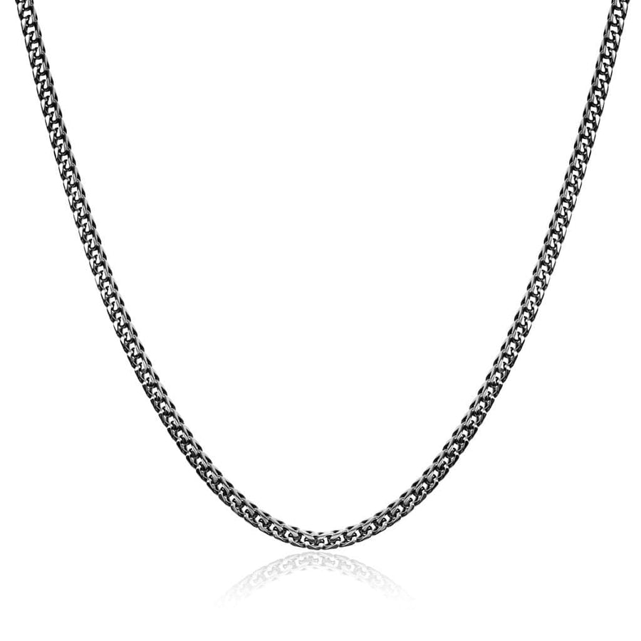 JCUGSBS Bracelet Chaîne Homme Acier Inox 316L – Fermoir Boucle Robuste, Look Minimaliste Et Solide